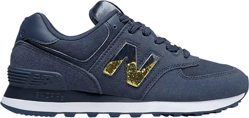  New Balance Wmns 574 &#039;Crushed Metallic - Natural Indigo&#039;