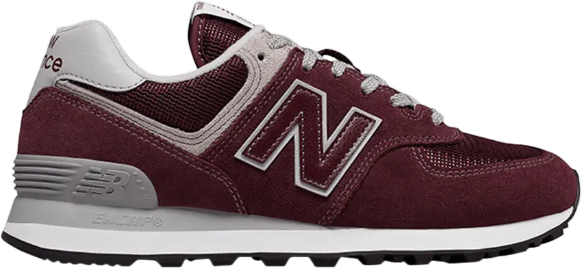  New Balance Wmns 574 &#039;Burgundy&#039;