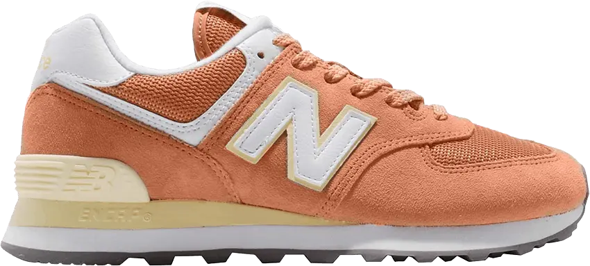  New Balance Wmns 574 B &#039;Orange&#039;