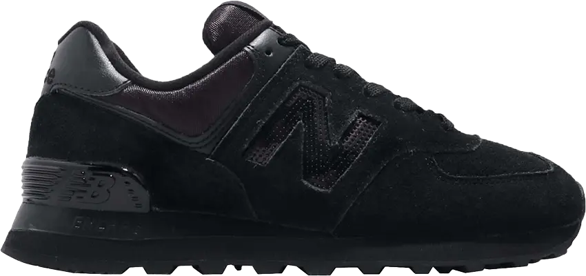  New Balance Wmns 574 &#039;Triple Black&#039;