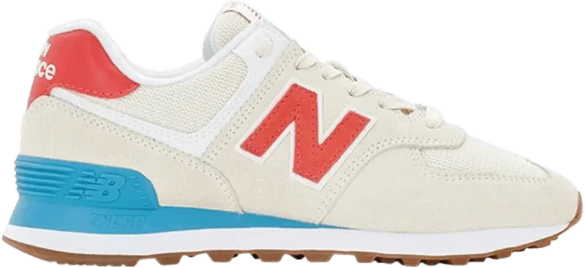  New Balance Wmns 574 &#039;Beige Red&#039;