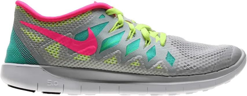  Nike Free 5.0 GS &#039;Metallic Platinum Jade Pink&#039;