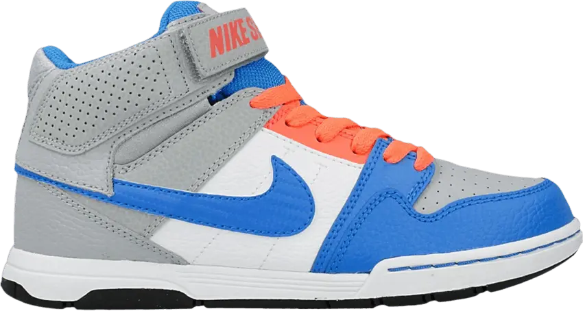  Nike Mogan Mid 2 SB GS &#039;Wolf Grey Photo Blue&#039;