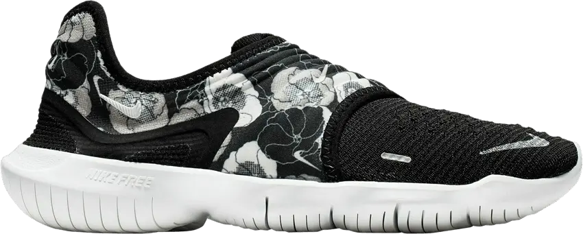  Nike Wmns Free RN Flyknit 3.0 &#039;Black Floral&#039;