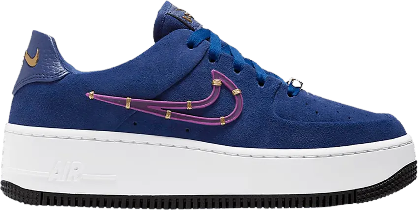  Nike Air Force 1 Sage Low LX Deep Royal Blue (Women&#039;s)