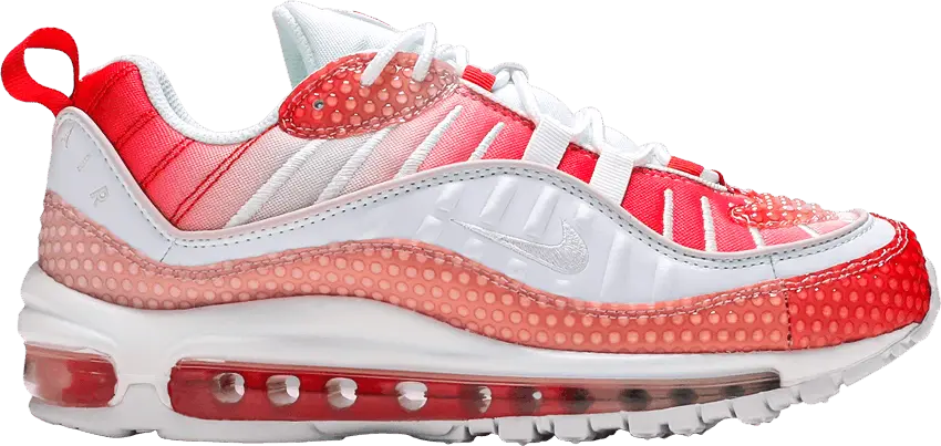  Nike Air Max 98 Bubble Pack Track Red (Women&#039;s)