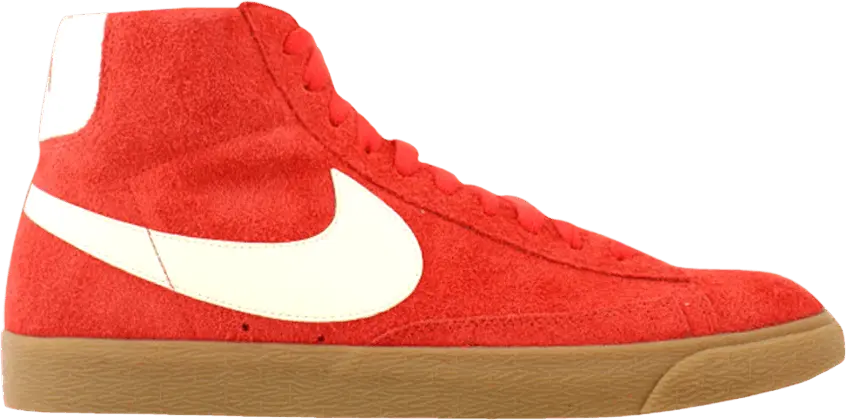  Nike Wmns Blazer Mid Suede Vintage &#039;Max Orange Ivory&#039;