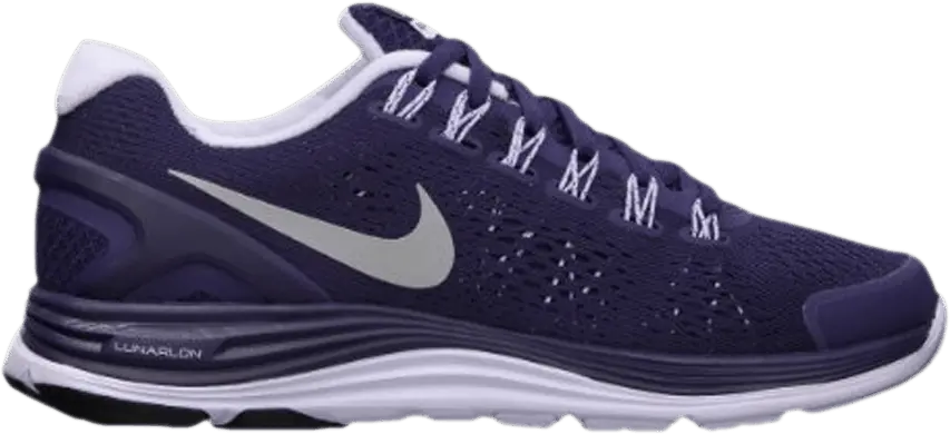  Nike Wmns LunarGlide+ 4 &#039;Night Blue Blast Purple&#039;