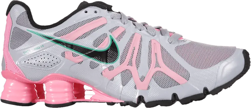 Nike Wmns Shox Turbo+ 13 &#039;Wolf Grey Pink&#039;