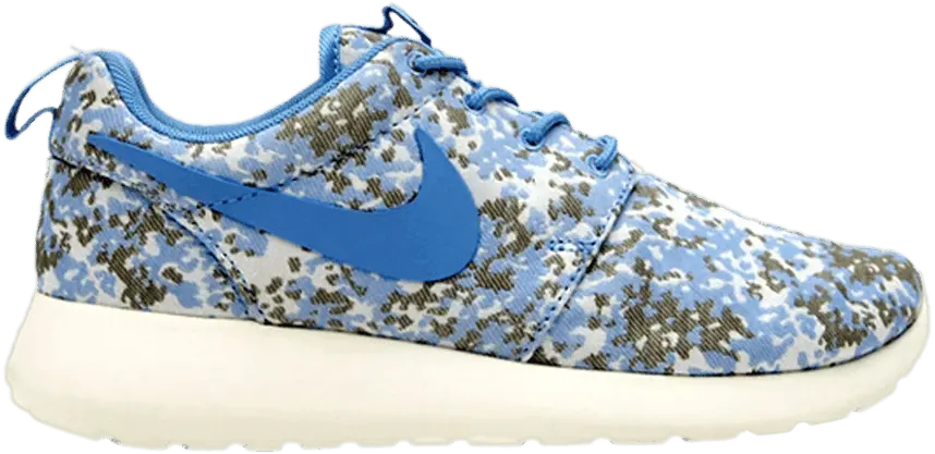  Nike Wmns Roshe Run Premium &#039;Blue Camo&#039;
