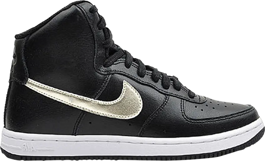  Nike Wmns Air Force 1 Light High &#039;Black Champagne&#039;