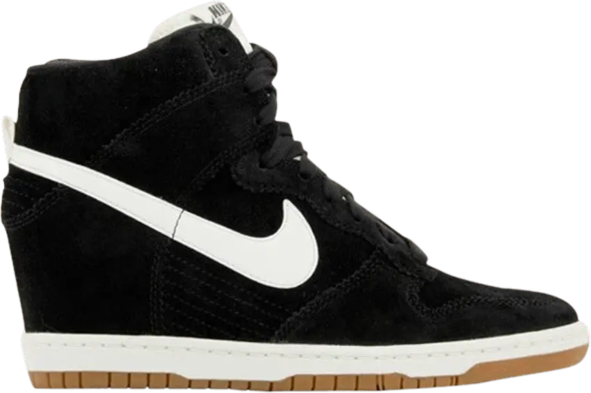  Nike Wmns Dunk Sky High &#039;Black Gum&#039;