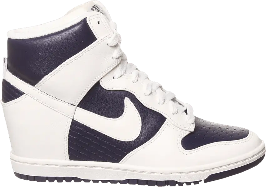  Nike Wmns Dunk Sky High &#039;White Imperial Purple&#039;