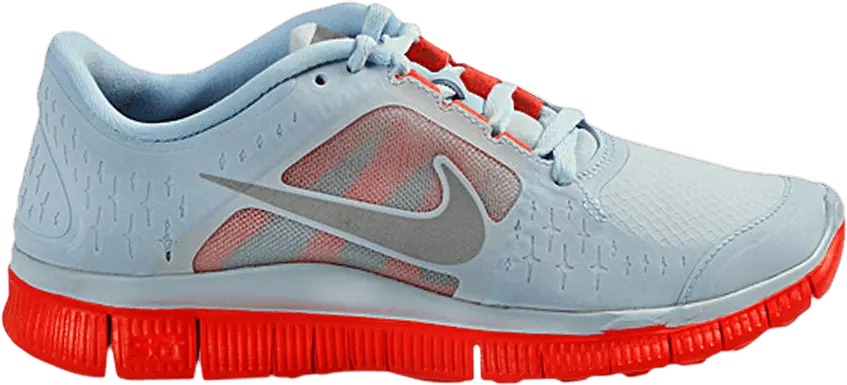  Nike Wmns Free Run+ 3 Shield &#039;Blue Tint Bright Crimson&#039;