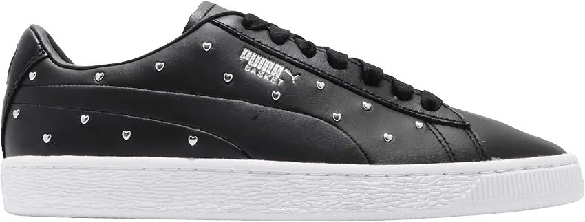  Puma Wmns Basket Studs &#039;Black&#039;