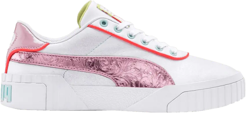  Puma Sophia Webster x Wmns Cali Platform &#039;White Pale Pink&#039;