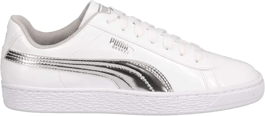  Puma Basket Mirror JR &#039;Grey Violet&#039;