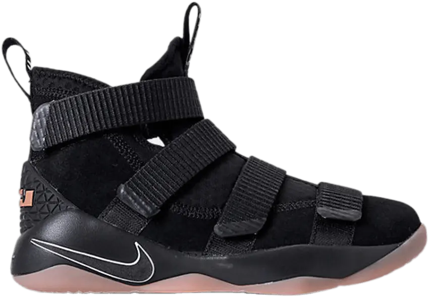  Nike Lebron Soldier 11 GS &#039;Black Gum&#039;