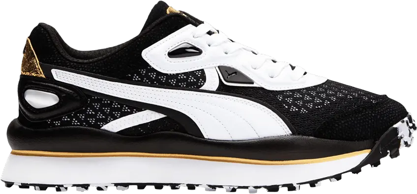 Puma Street Rider Moirer &#039;Black White Gold&#039;