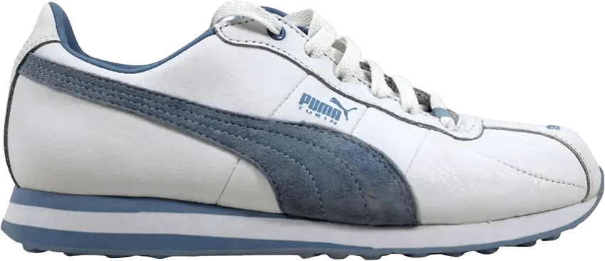 Puma Turin Leather White Blue Fog  (Women&#039;s)