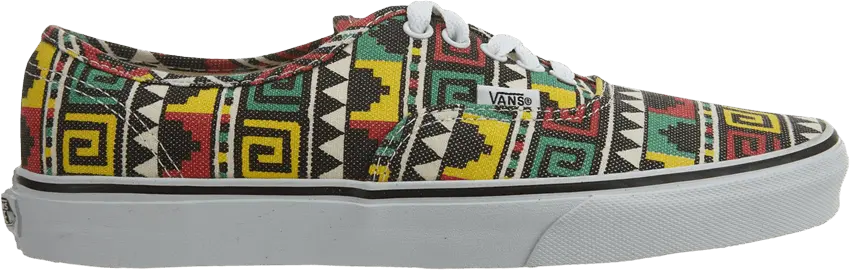  Vans Authentic &#039;Geometric Tribe - Rasta&#039;