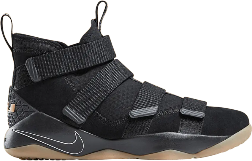  Nike LeBron Zoom Soldier 11 Black Gum