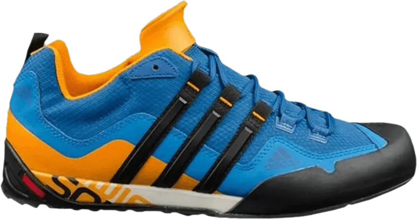  Adidas Terrex Swift Solo &#039;Blue Orange&#039;