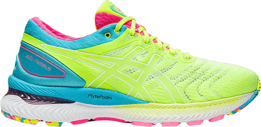  Asics Wmns Gel Nimbus 22 &#039;Safety Yellow&#039;