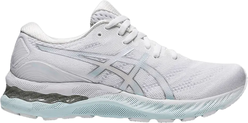  Asics Wmns Gel Nimbus 23 &#039;White Pure Silver&#039;