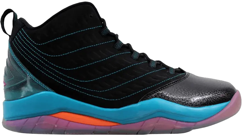 Jordan Velocity Black Fusion Pink Tropical Teal Electric Orange