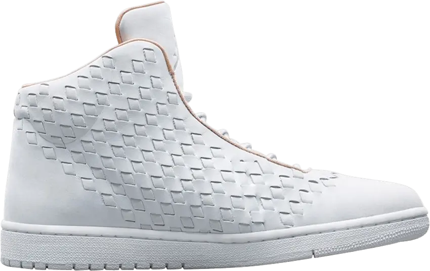 Jordan Shine [White/White-Vachetta Tan]