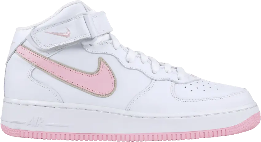  Nike Wmns Air Force 1 Mid &#039;White Shy Pink&#039;