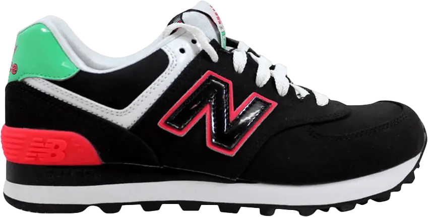  New Balance 574 Pop Tropical Black (Women&#039;s)