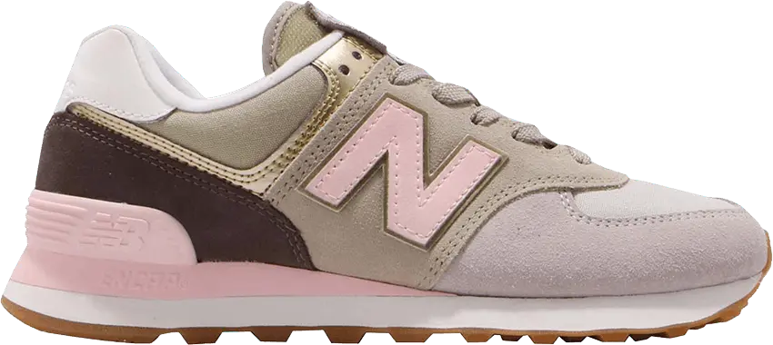  New Balance Wmns 574 &#039;Khaki&#039;