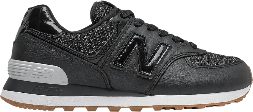  New Balance Wmns 574 &#039;Black Magnet&#039;