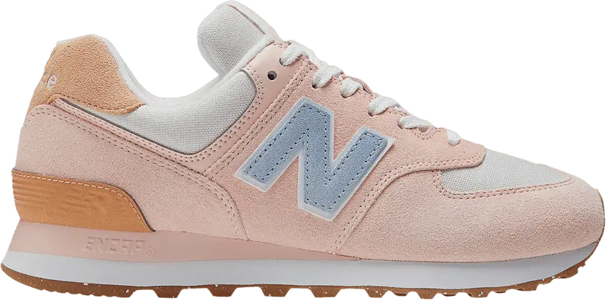  New Balance 574 Pink Blue Orange (Women&#039;s)