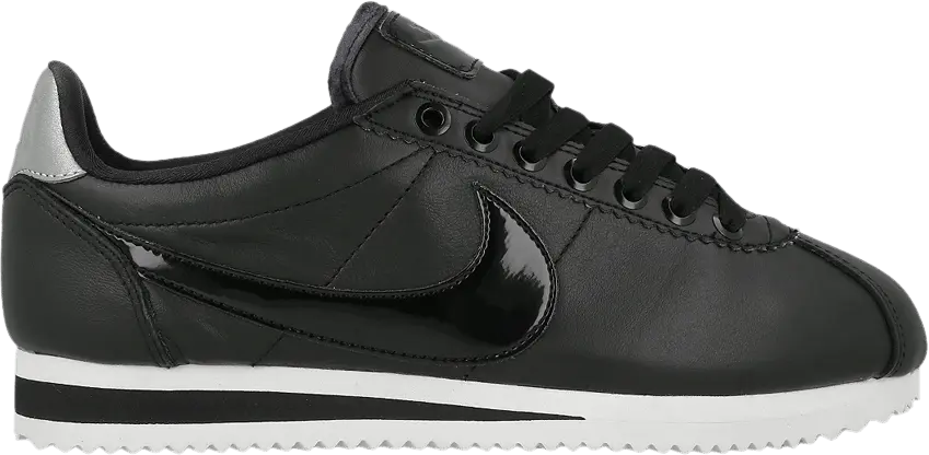  Nike Classic Cortez Black Patent (Women&#039;s)