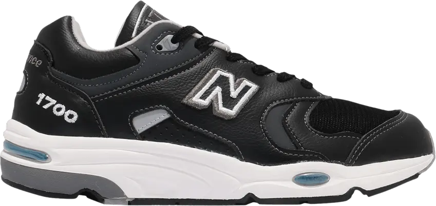  New Balance 1700 Black Grey White