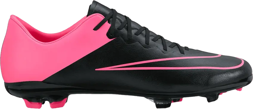  Nike Mercurial Vapor X FG GS &#039;Black Hyper Pink&#039;