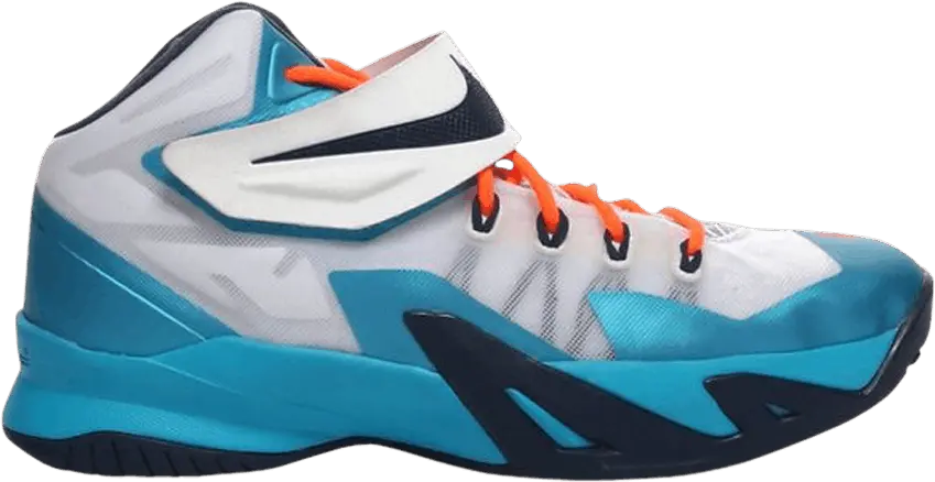 Nike LeBron Soldier 8 GS &#039;Blue Orange&#039;