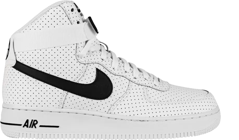  Nike Air Force 1 Hi GS &#039;White Black&#039;