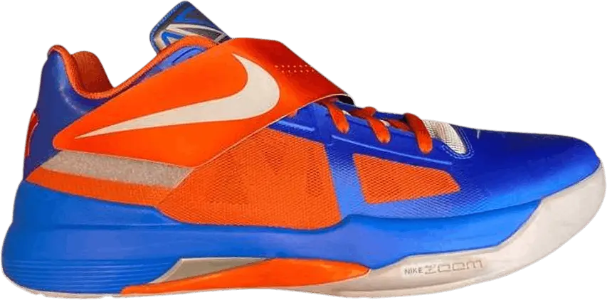  Nike Zoom KD 4 &#039;Photo Blue Orange&#039; Sample