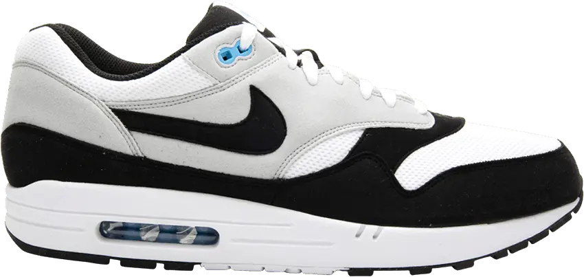  Nike Air Max 1 &#039;White Black Scuba Blue&#039;