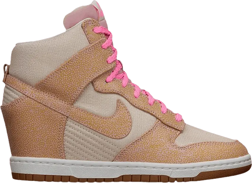  Nike Wmns Dunk Sky High VNTG &#039;Desert Sand Gum&#039;