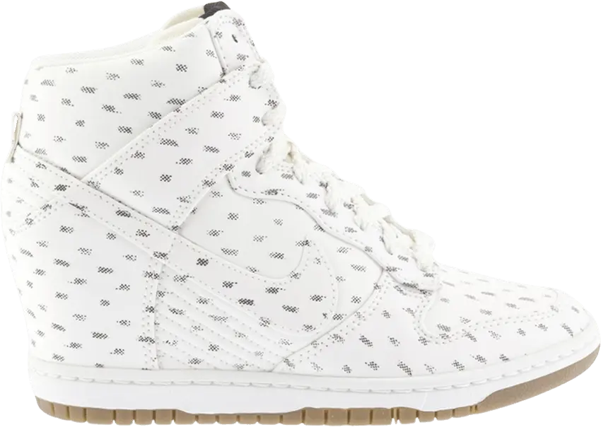  Nike Wmns Dunk Sky High Print &#039;Sail&#039;