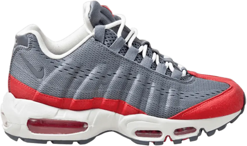  Nike Wmns Air Max 95 Premium EM &#039;Cool Grey Red&#039;