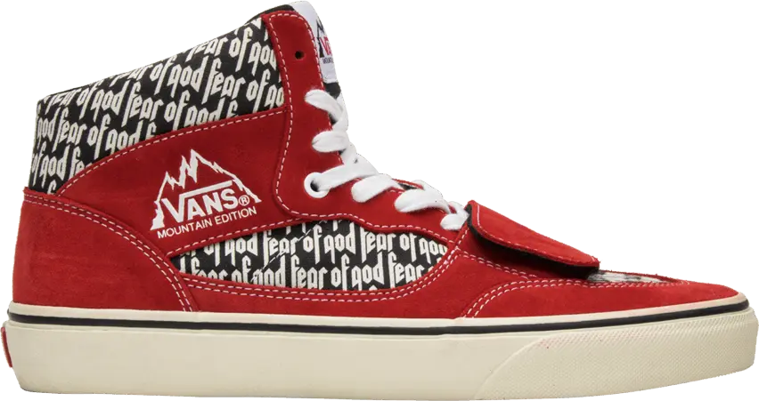  Vans Mountain Edition Fear of God Red