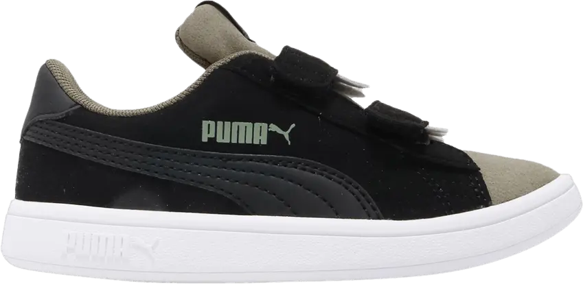  Puma Smash V2 Monster V Jr &#039;Black&#039;