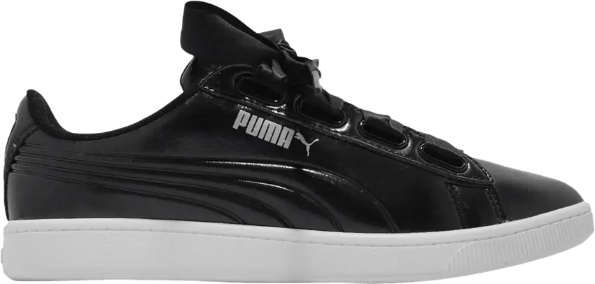 Puma Wmns Vikky v2 Ribbon &#039;Black Silver&#039;