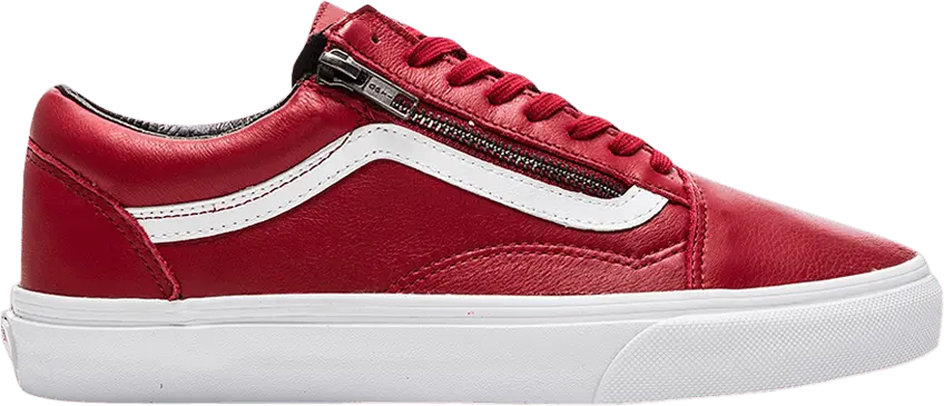  Vans Old Skool Zip &#039;Antique Leather - Chili Pepper&#039;